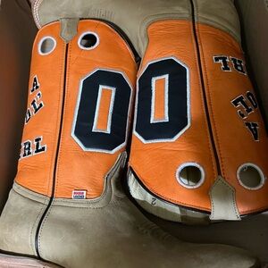 Pair of women’s good ole girl western boots still in box